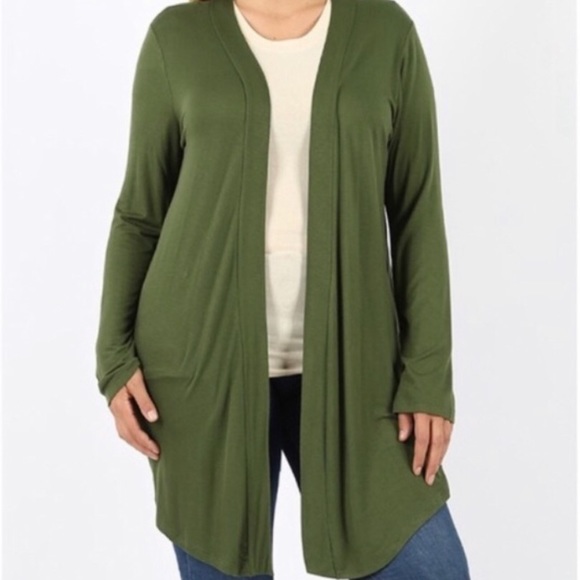 💼🌸Plus Size🌸🐝Light Rose Cardigan ‼️ - Picture 5 of 6